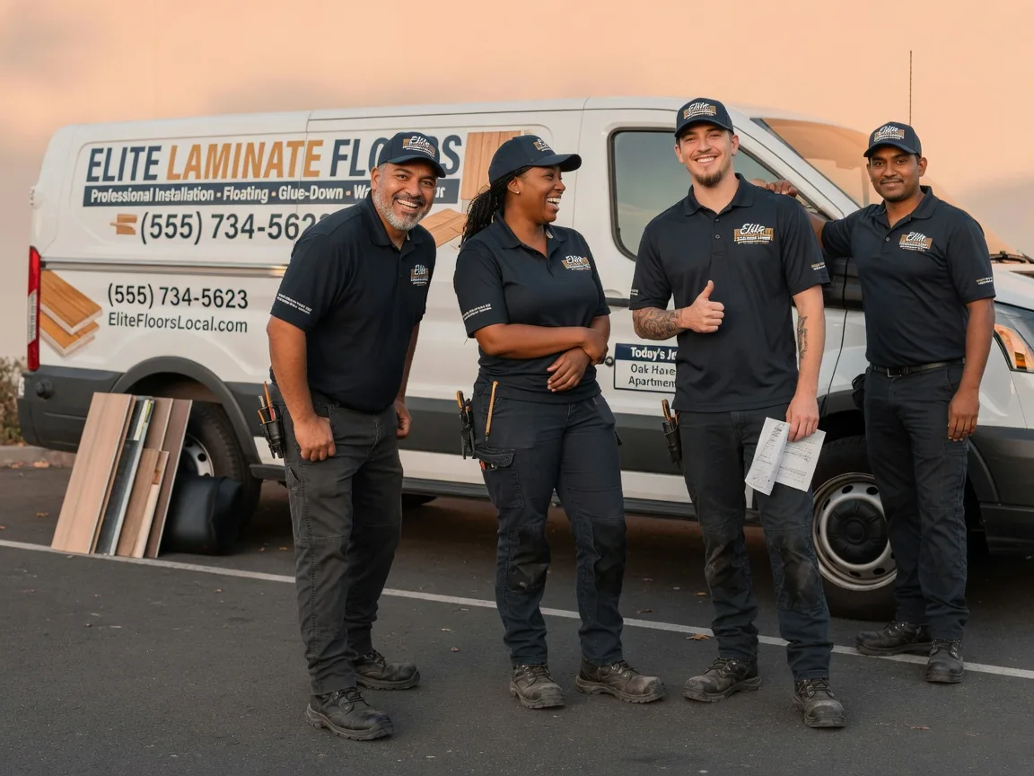 Laminate flooring installation company in Burbank, OH